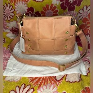 HAMMITT Bryant Medium Crossbody in Woven Sorbet